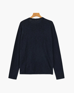 リネンコットン エッセンシャル クルーネック
